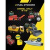 Fuel Stickers Diesel Sticker, Fuel Tanks & Heavy Equipment, Hvy-Dty Label, Green/White, 6''x2'', 10PK Z-262DG-10PK
